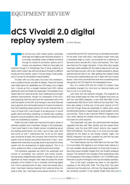 Hi-Fi+ reviews the dCS Vivaldi 2.0