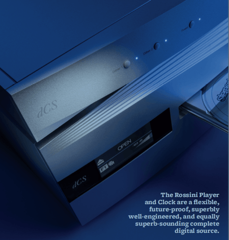 Stereophile reviews the dCS Rossini Player & Clock