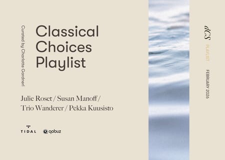 Classical Choices: Julie Roset, Susan Manoff, Trio Wanderer & more